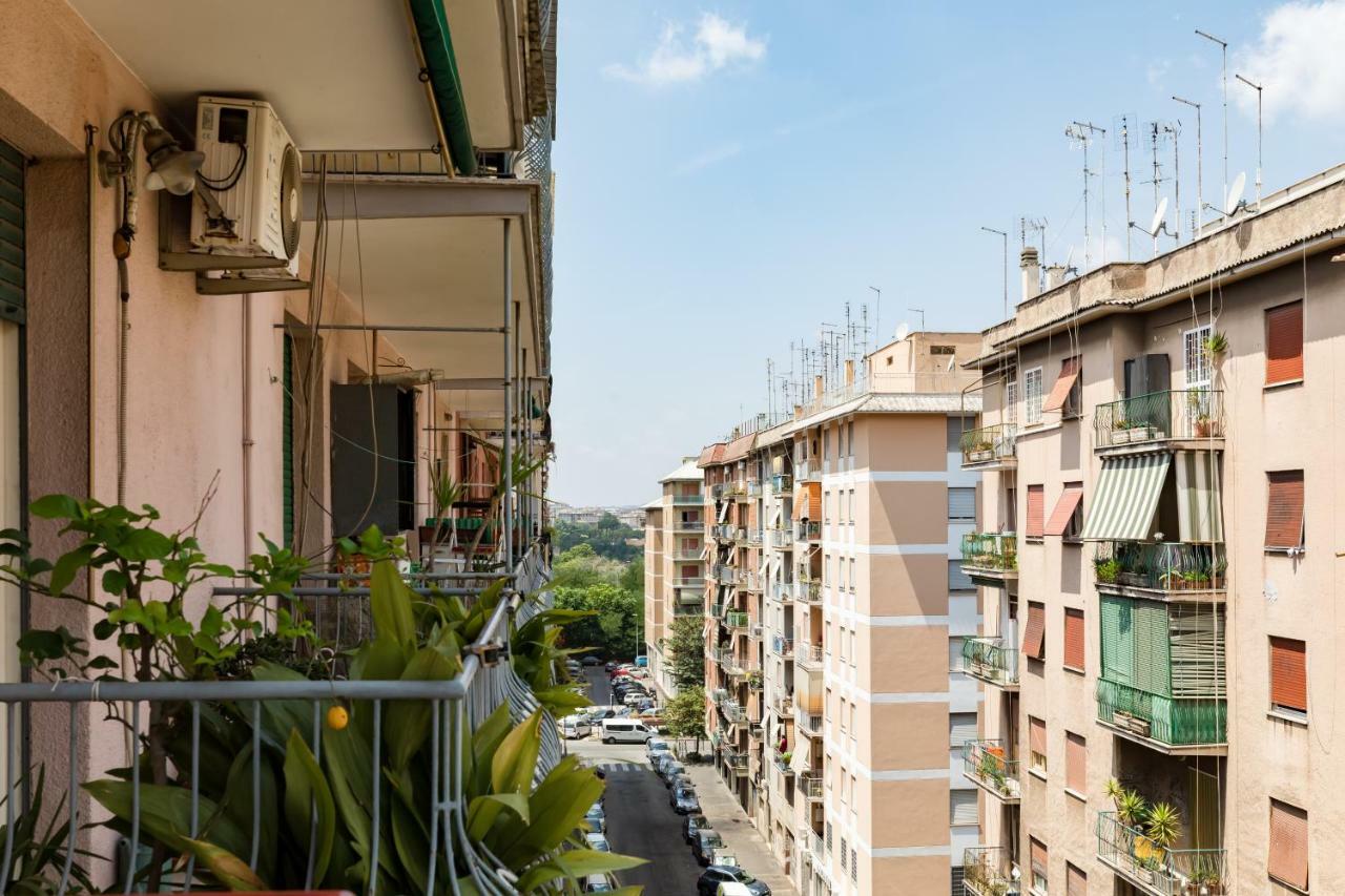 Hortis Apartment, 5 Persone, 2 Camere, Balcone, Metro C E Tram Per Il Centro 로마 외부 사진